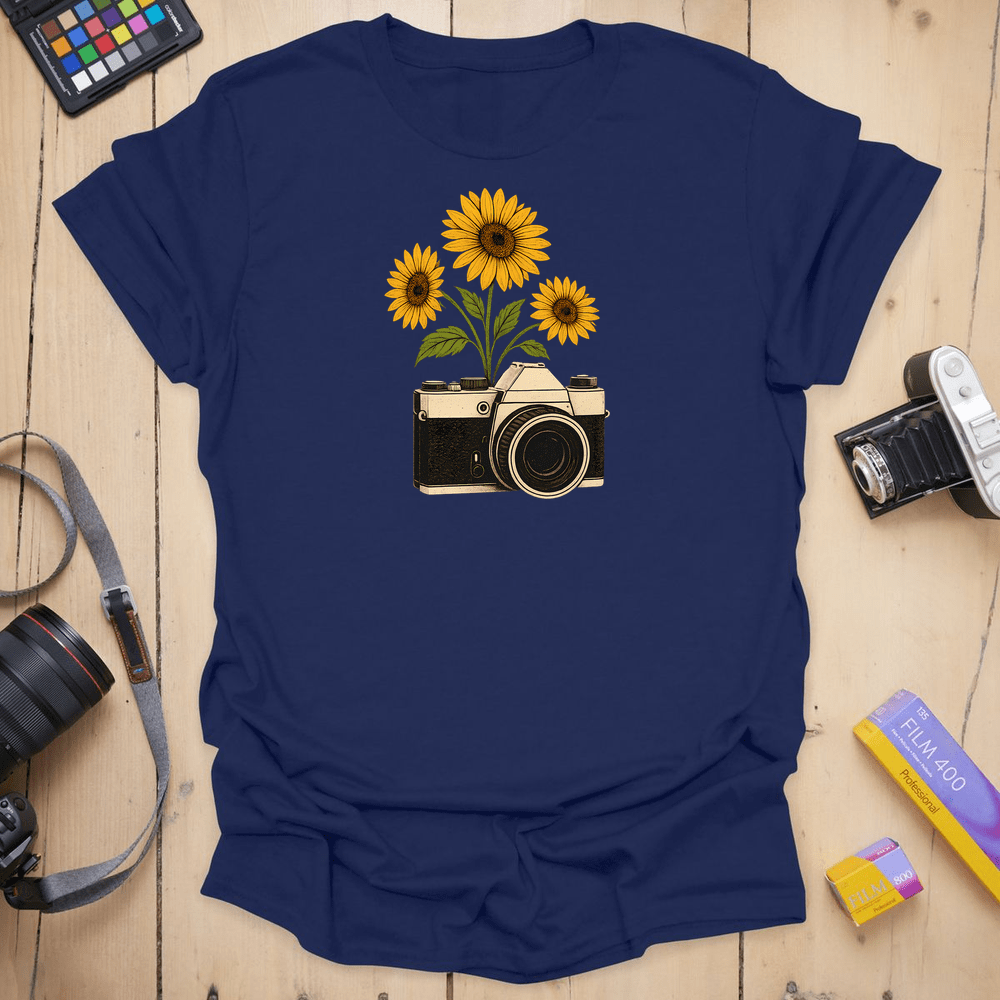 415 Sunflowers - Navy