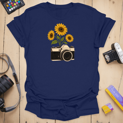 415 Sunflowers - Navy