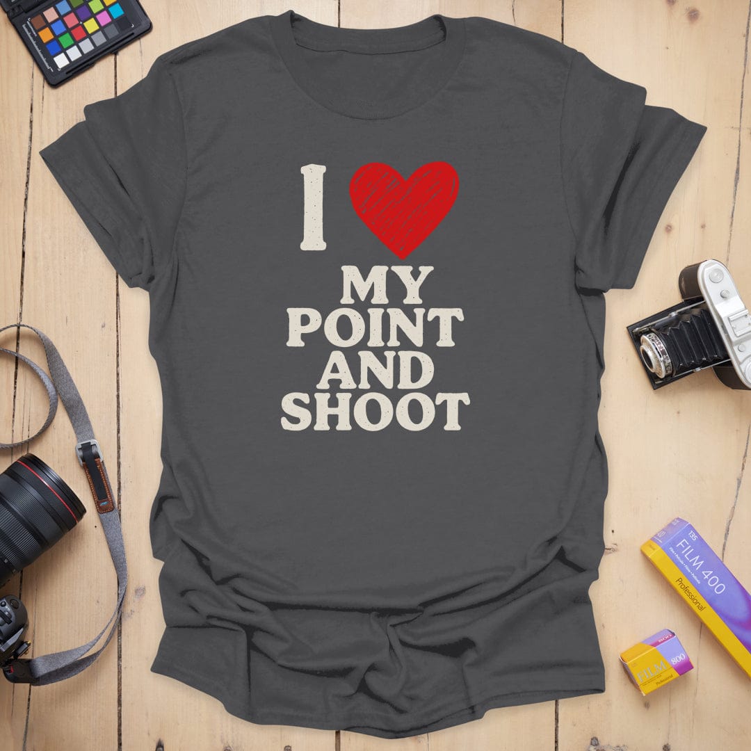 Point and Shoot Love T-Shirt