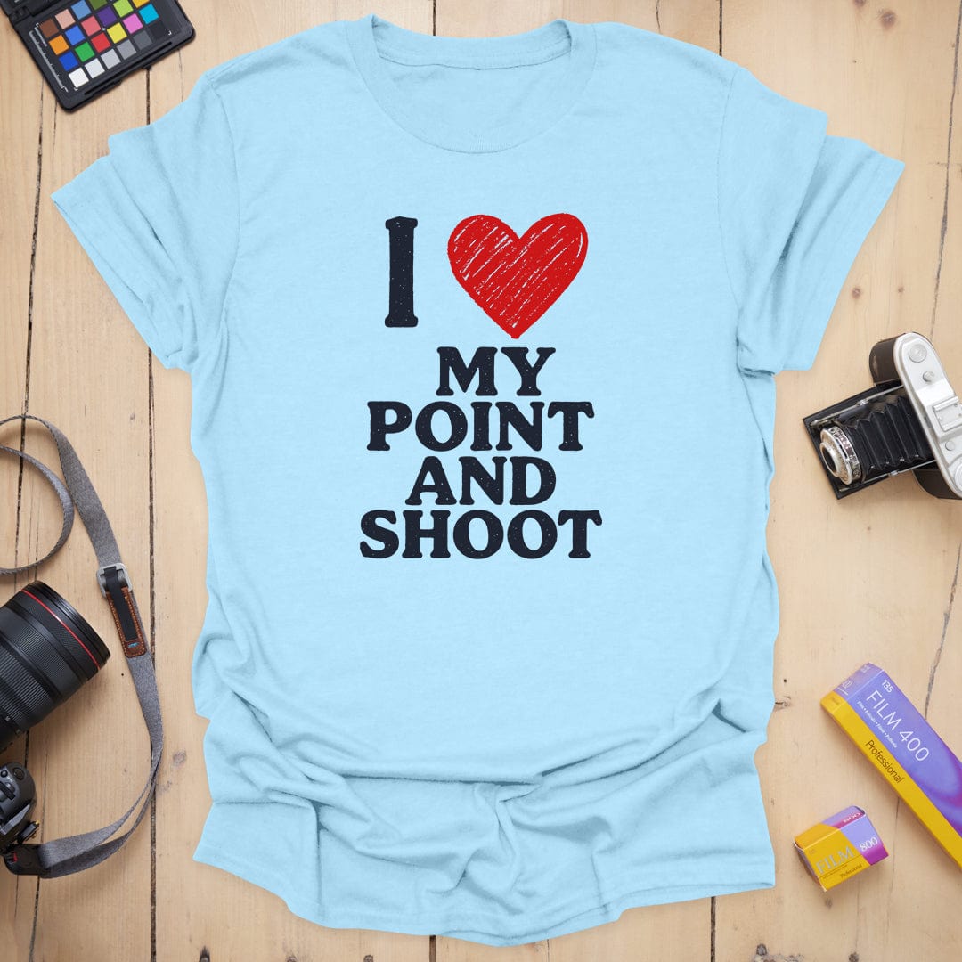 Point and Shoot Love T-Shirt