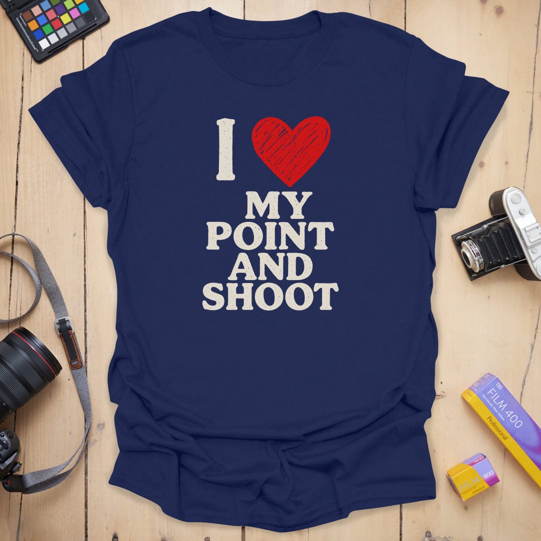 Point and Shoot Love T-Shirt