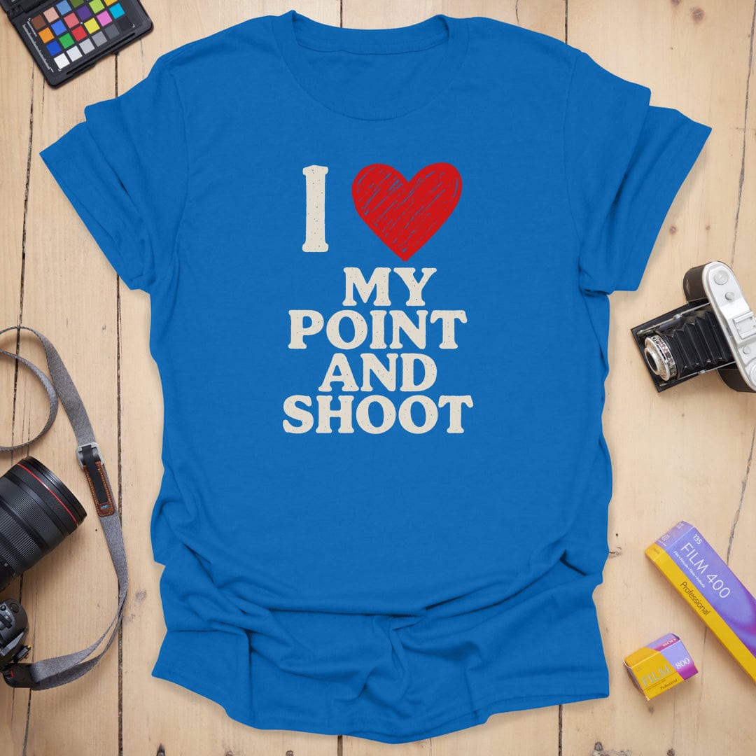 Point and Shoot Love T-Shirt