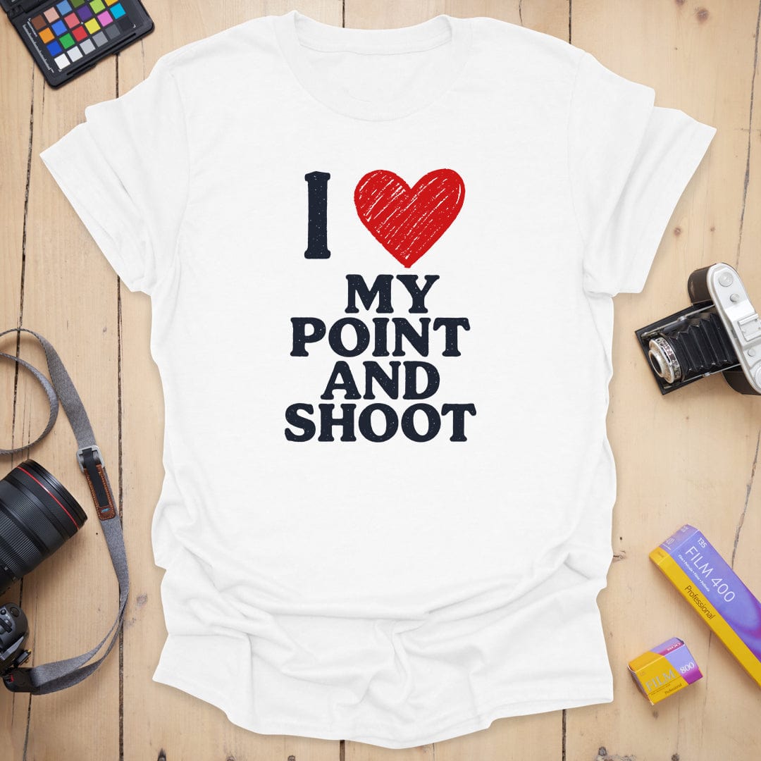 Point and Shoot Love T-Shirt