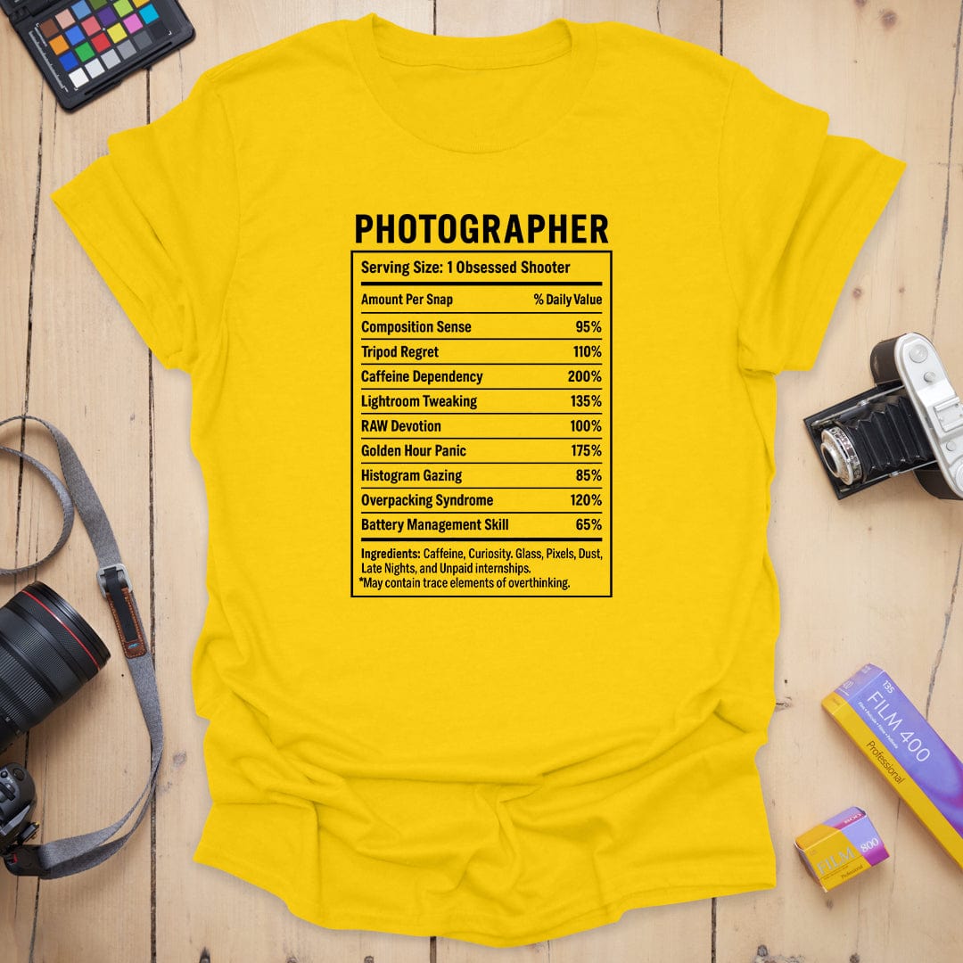 Photographer Label T-Shirt