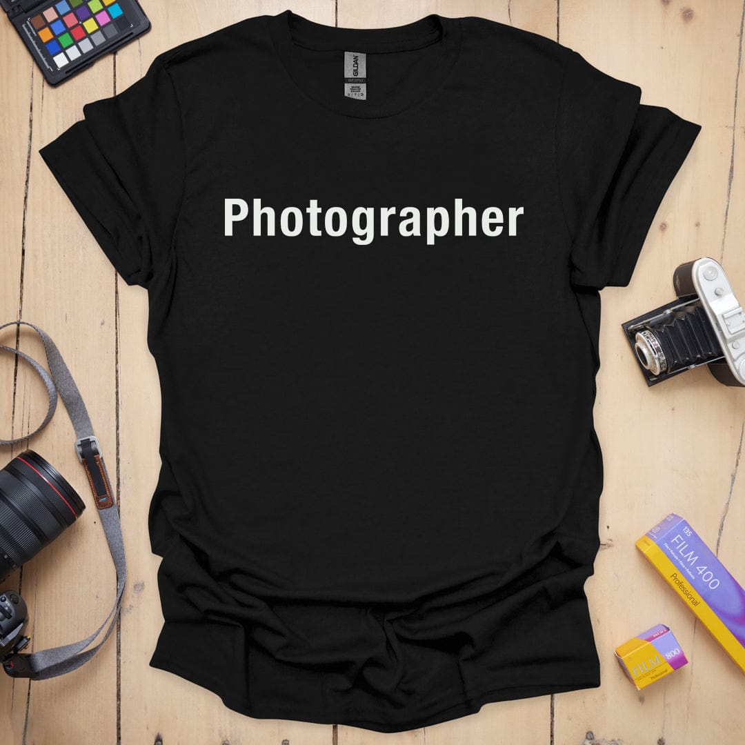 Photographer Helvetica T-Shirt