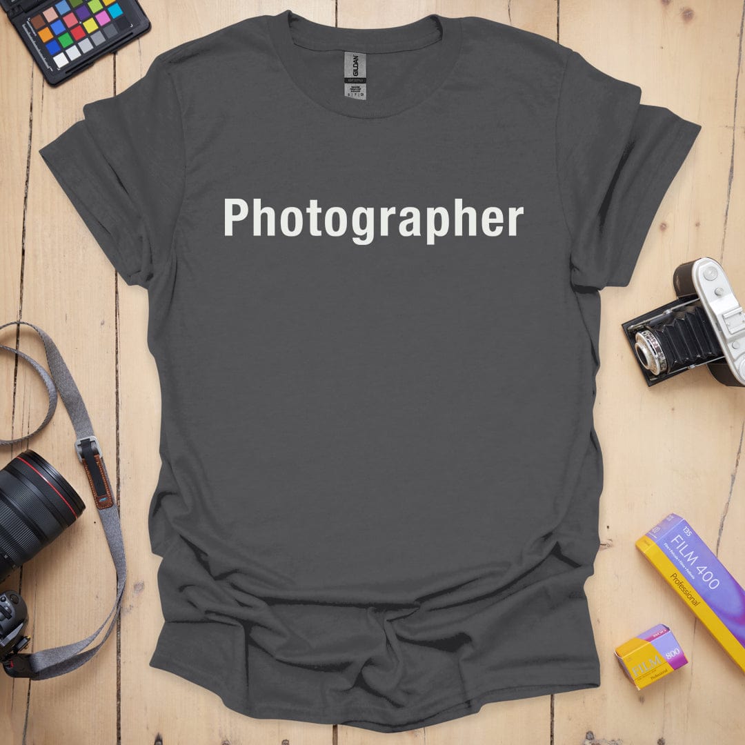 Photographer Helvetica T-Shirt