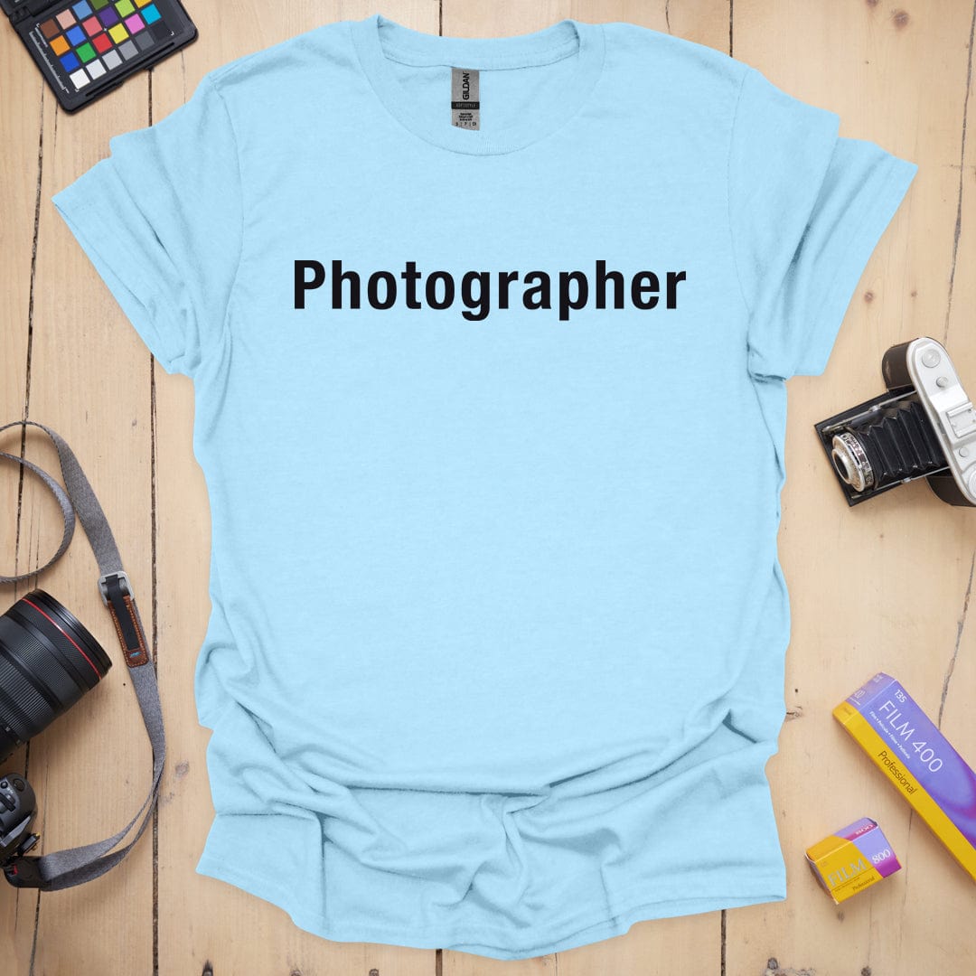 Photographer Helvetica T-Shirt