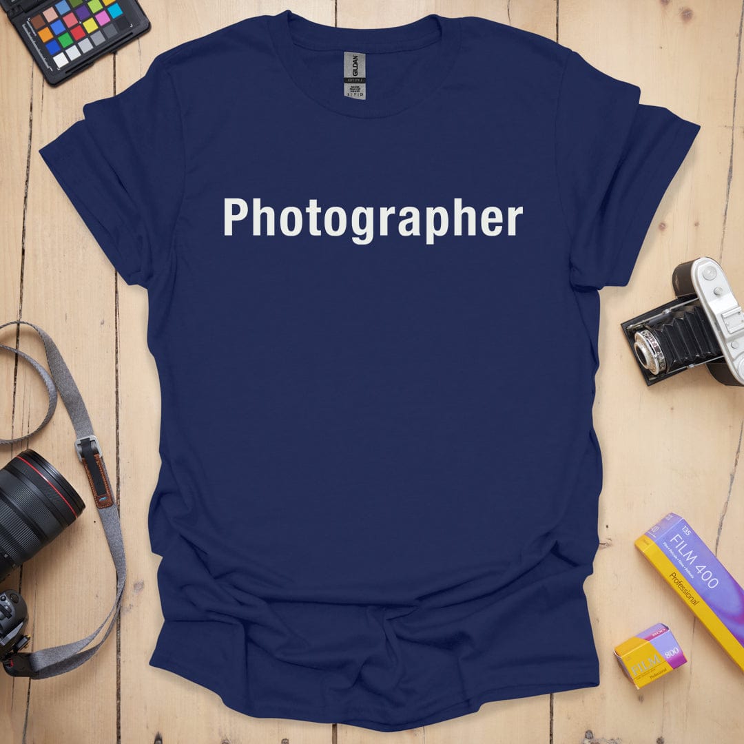 Photographer Helvetica T-Shirt