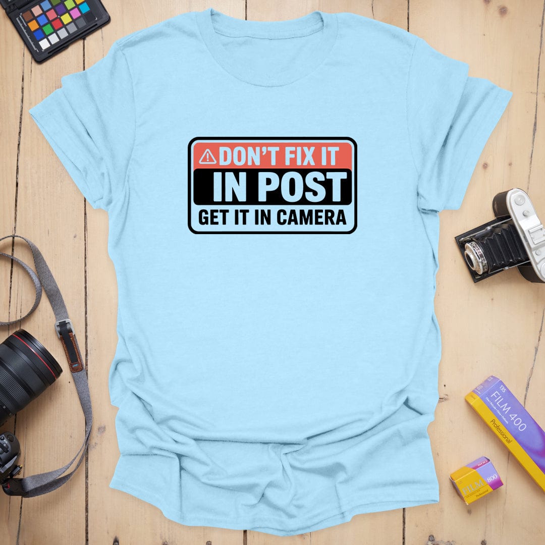 Post Production Warning T-Shirt