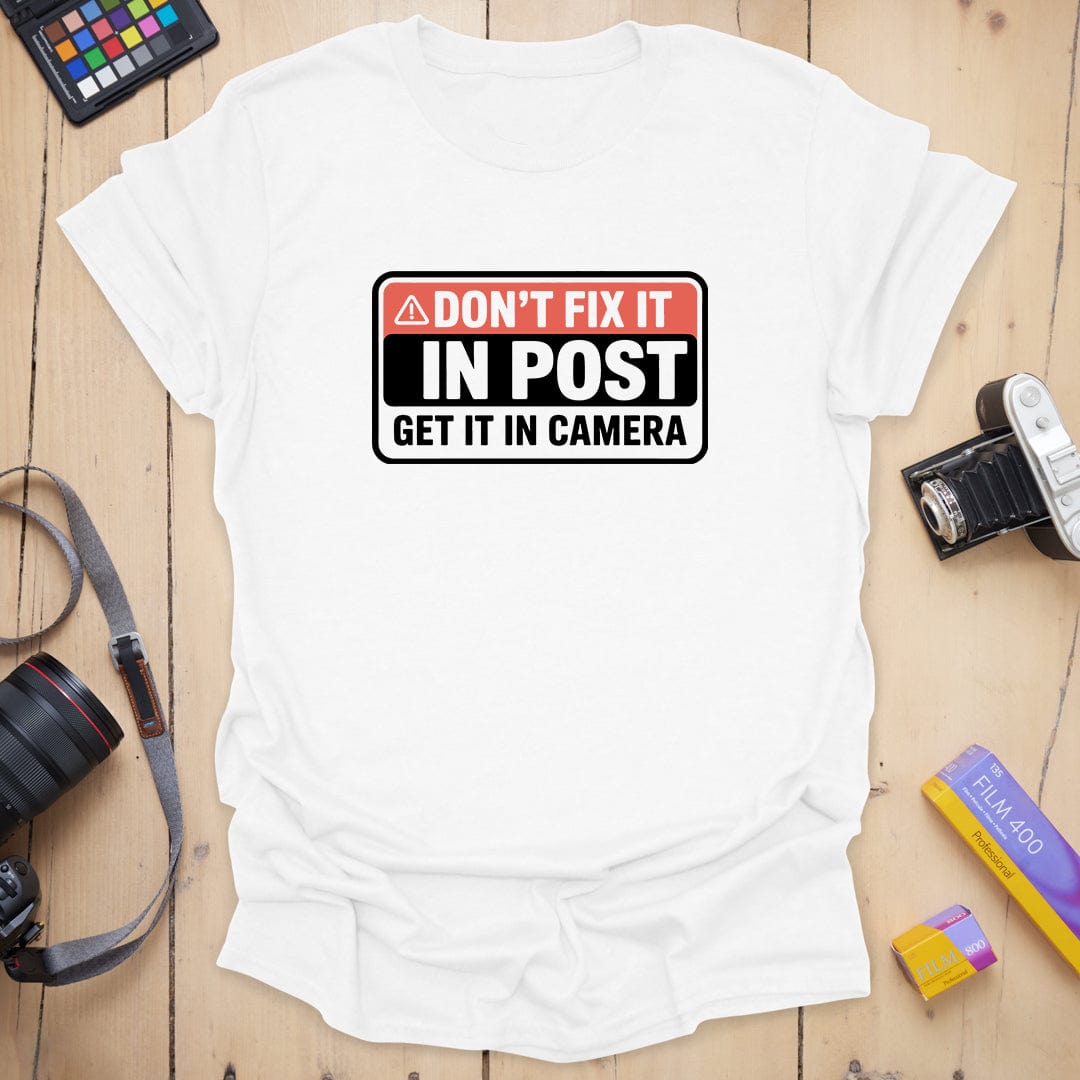 Post Production Warning T-Shirt