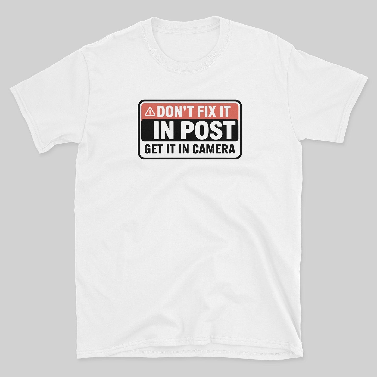 Post Production Warning T-Shirt