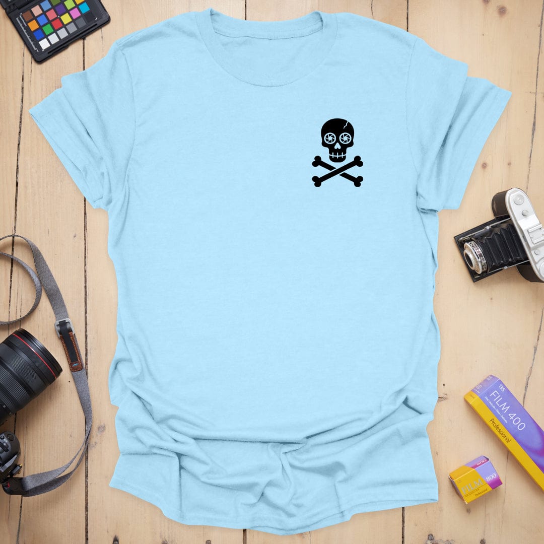 Skull and Shutter Badge T-Shirt