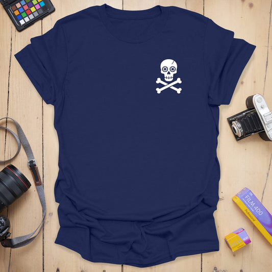 Skull and Shutter Badge T-Shirt