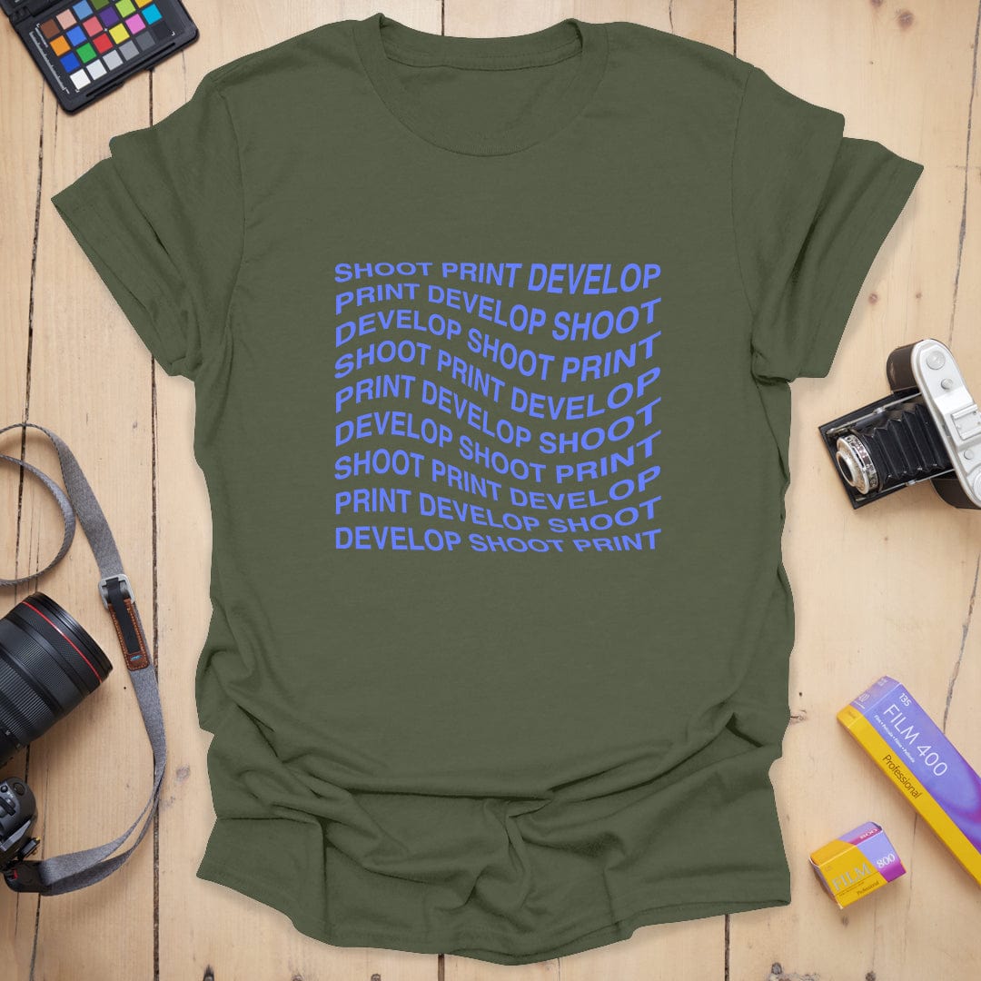 Shoot Print Develop T-Shirt