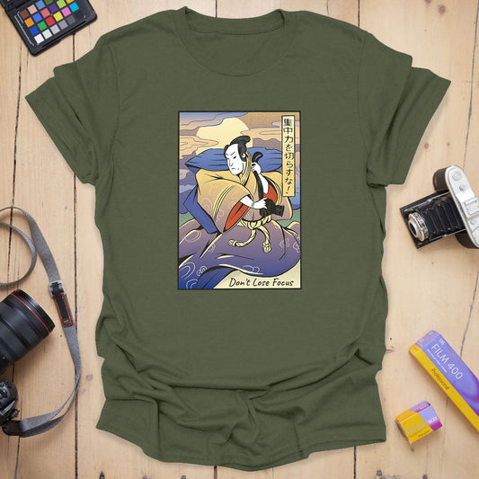 Samurai Photographer T-Shirt