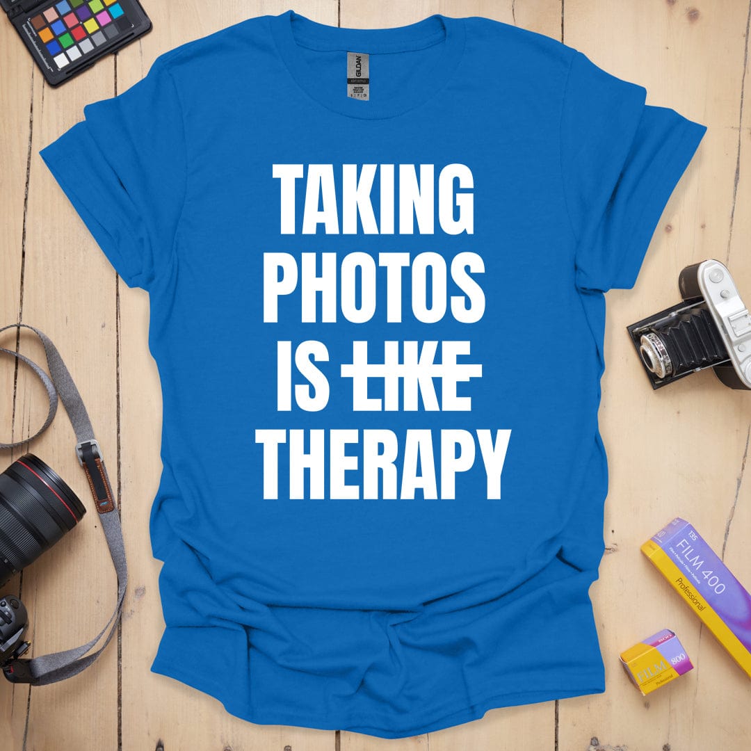 Taking Photos Is Like Therapy T-Shirt