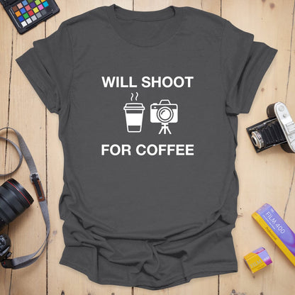 Will Shoot For Coffee T-Shirt