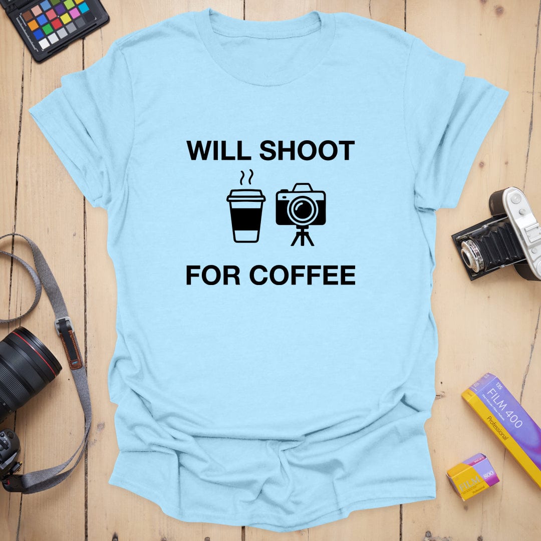 Will Shoot For Coffee T-Shirt