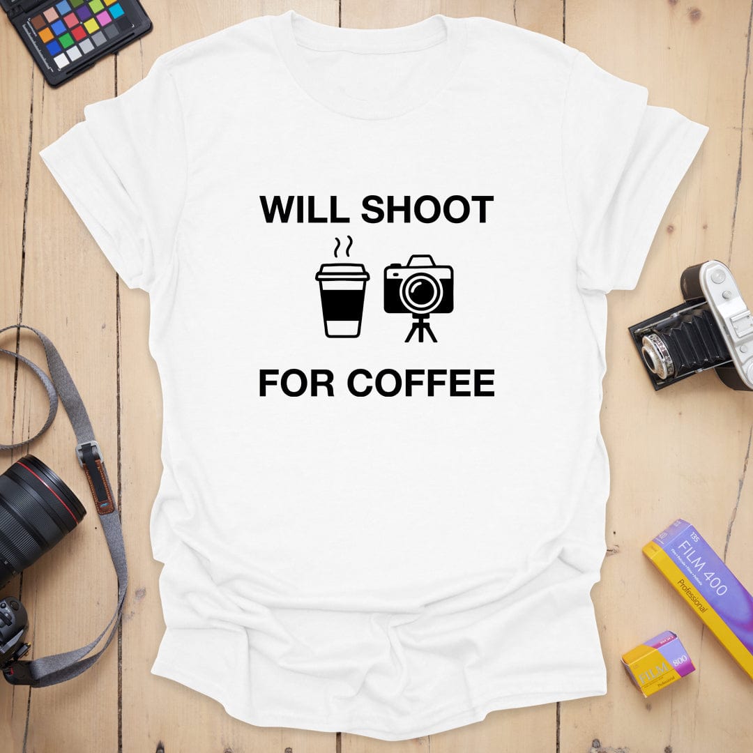 Will Shoot For Coffee T-Shirt
