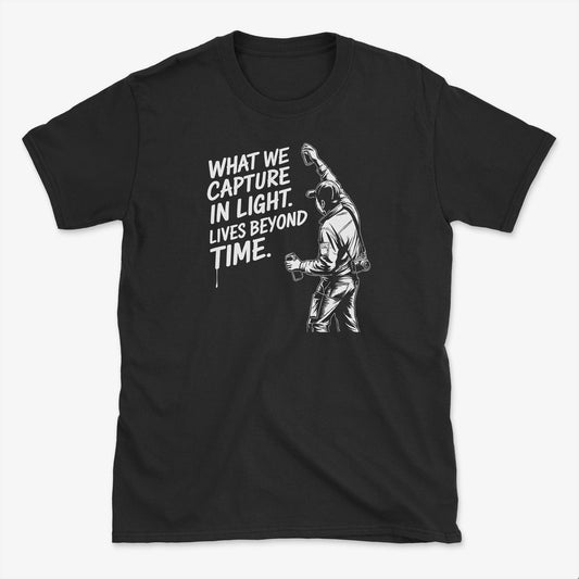 What We Capture in Light T-Shirt